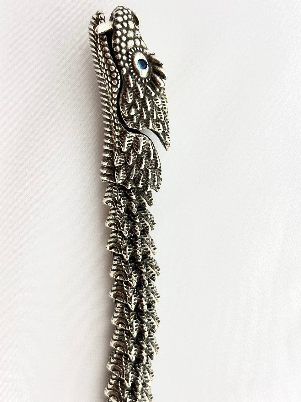 Pulsera en Plata Serpiente Mística
