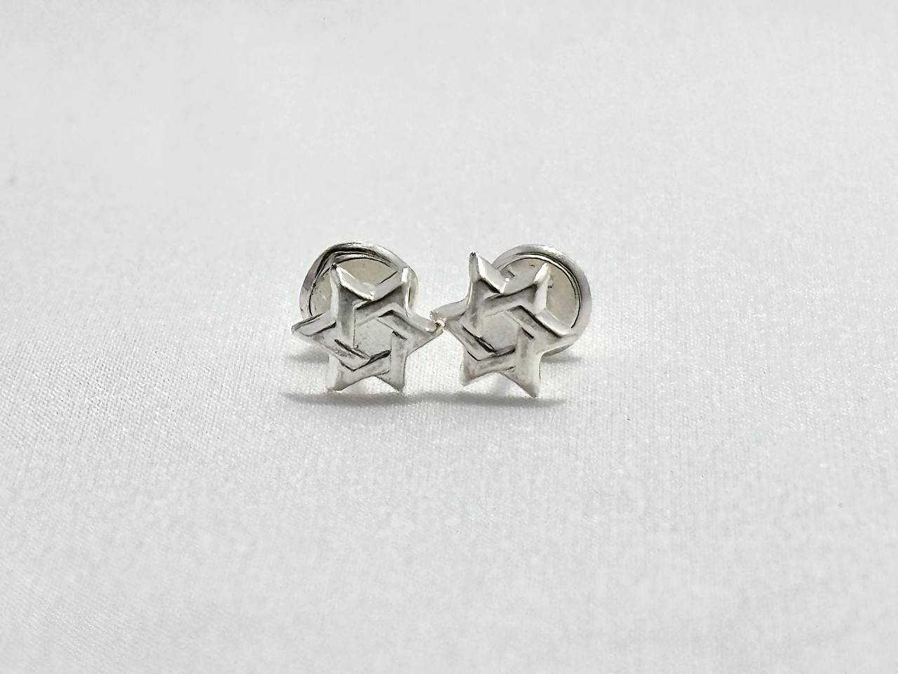 Aretes Estrella Celestial en Plata 925