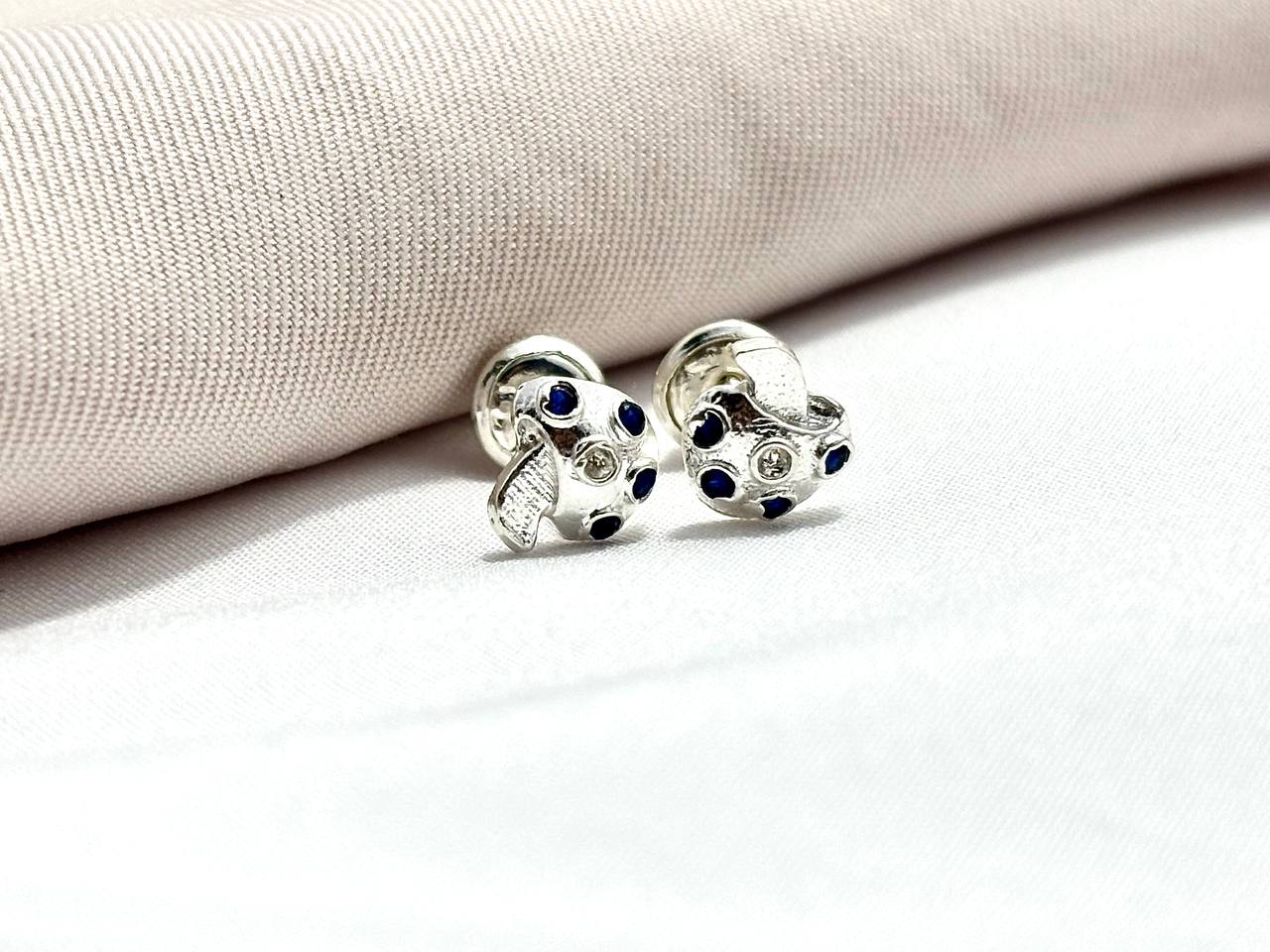 Aretes Manzana Encantada en Plata 925