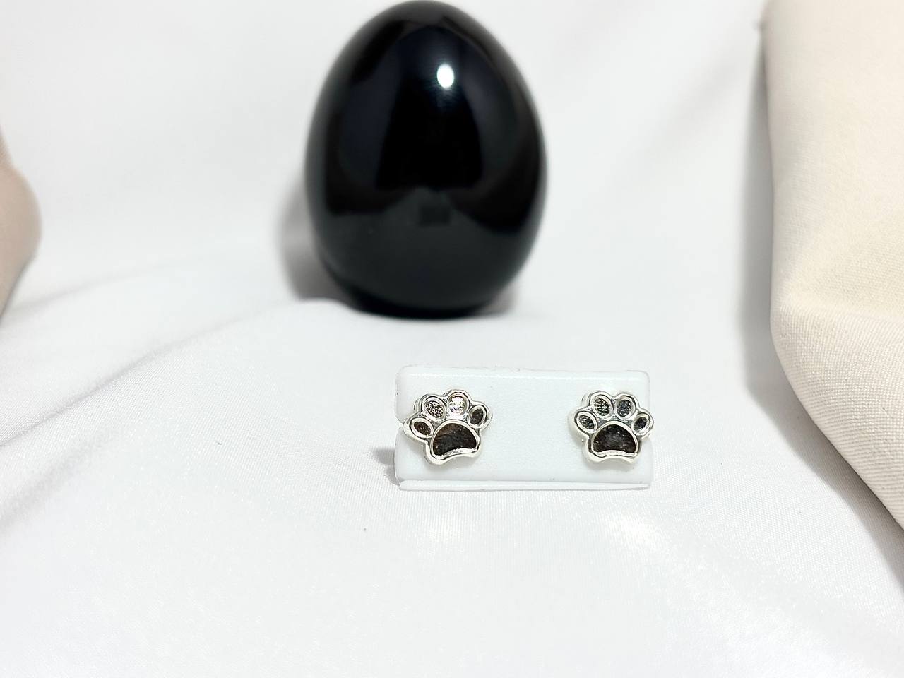 Aretes Huella de Plata 925