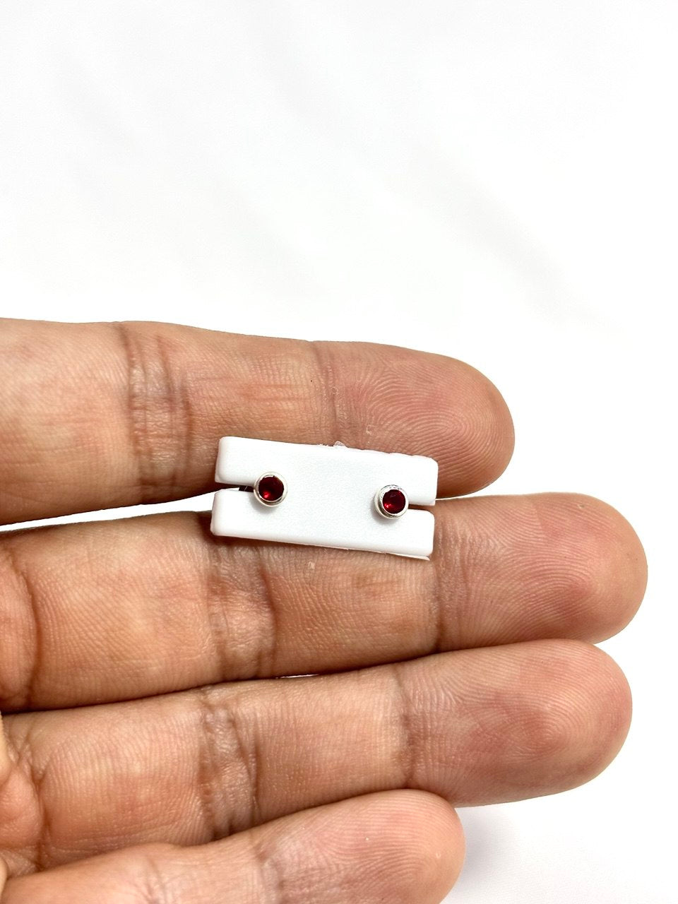 Aretes en Plata Esencia Roja