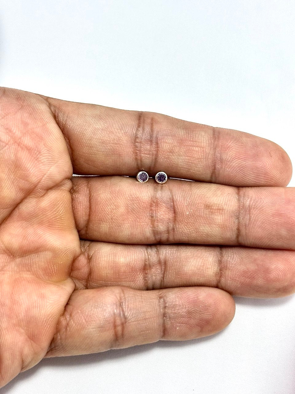 Aretes en Plata Esencia Morada