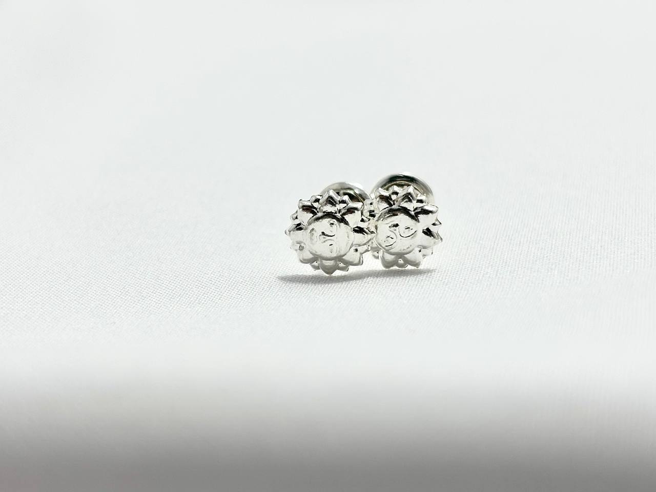 Aretes Sol en Plata 925
