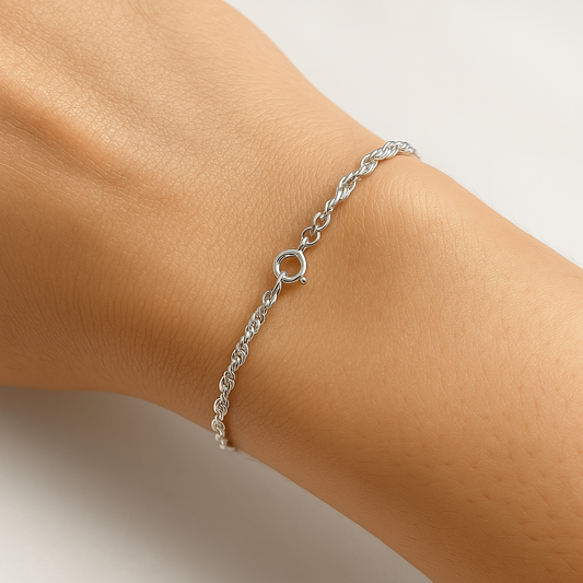Pulsera Ébano de Plata
