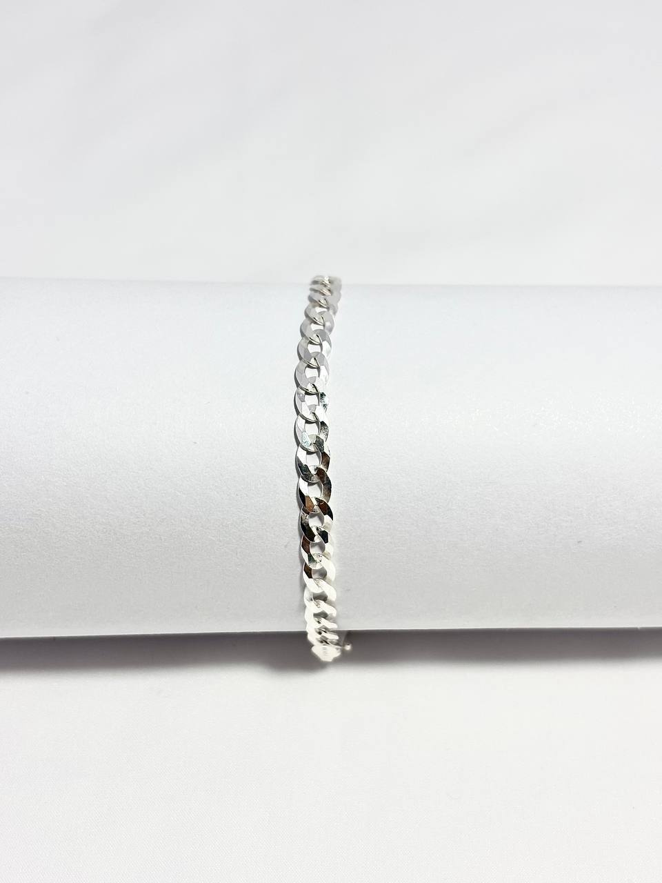 Pulsera Cubana de Plata