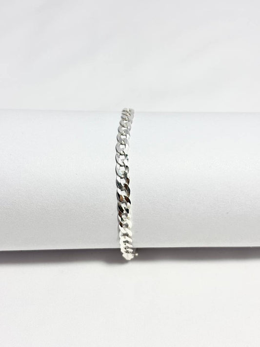 Pulsera Cubana de Plata