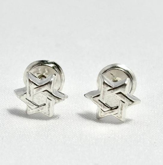 Aretes Estrella Celestial en Plata 925