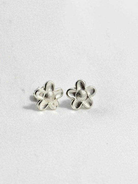 Aretes Flor de Plata 925