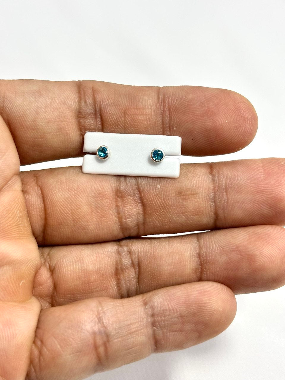 Aretes en Plata Esencia Azul